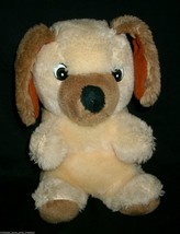 10&quot; VINTAGE SUPERIOR TOY AND &amp; NOVELTY STUFFED ANIMAL PLUSH TAN BROWN PU... - £11.20 GBP