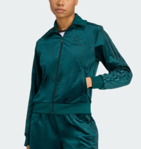 adidas Originals Adicolor Velour Track Top Women&#39;s Casual Jacket AsiaFit... - $2,665.74 MXN