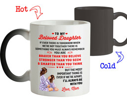 Coffee Mug Birthday Gift for Daughter from Love Mom I&#39;ll Always be With You - $20.66+