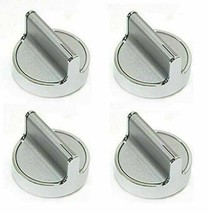 4 Cooktop Stove Range Control Knob For Whirlpool WCG97US6DS00 WCG97US0DS00 New - £19.42 GBP