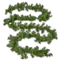 Non-Lit Green Branch Christmas Garland, 12&#39;, PVC, by Holiday Time - £2.39 GBP