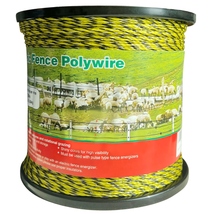 Upgraded Electric Fence Polywire 3366 Feet 1026 Meters, 6 Stainless Steel Strand - £66.06 GBP