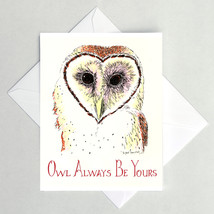 Owl Always Be Yours Note Cards, Valentine Owl - £3.19 GBP+