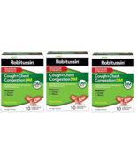 3 xRobitussin Adult Maximum Strength Cough +Chest Congestion Dm Max Liqu... - $319.48 MXN