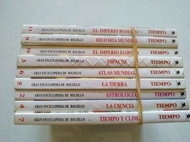 Large Pocket Encyclopedia 9 Volumes Science Astrology - Spanish BOOK-
sh... - $18.80