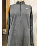 Nike Dri-FIT Men&#39;s 1/2 Zip Running Pullover Top Reflective Gray DJ0531 0... - £31.45 GBP