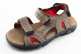 Eddie Bauer Youth Boys Shoes Size 1 M Brown Synthetic Sandals - £17.35 GBP