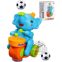 Musical Walking Elephant Drummer Toys for  Kid Musical Toy with LED Ligh... - £19.04 GBP