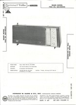 SAMS Photofact - Set 870 - Folder 8 - Mar 1967 - SEARS MODEL 7016 - $24.50