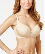 WACOAL 853281 Side Smoothing Contour Bra Sz 38G Color Sand - $38.86