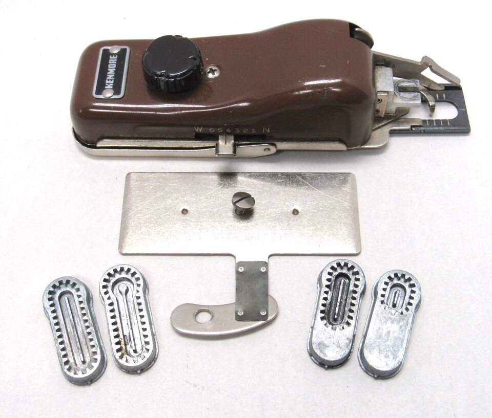 Kenmore Buttonhole Attachment Vintage Sewing Complete Instructions - $13.98