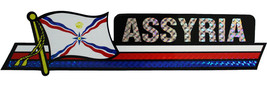 Assyria Bumper Sticker - $3.30