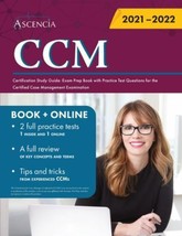 CCM Certification Study Guide: Exam Prep Book - Paperback, by Ascencia -... - $19.39