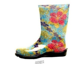 Sloggers Women's Garden Rain Water Boots 6 US Midsummer Blue - £29.89 GBP
