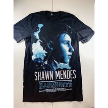 Shawn Mendes Illuminate 2017 World Tour Shirt Funny Black Vintage MEDIUM - £12.65 GBP