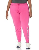 Champion Powerblend Fleece Joggers Womens 3X Pink Loose Sweatpants NEW - $34.52