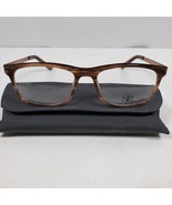 Vintage NOS SLR Eyeglass Frames A1241 54 18 135 Brown Tan - $29.00