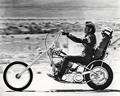 Peter Fonda Easy Rider 16x20 Canvas Gicleeriding His Harley Davidson Motorcycle - $69.99