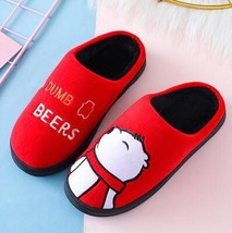 New Arrival Cartoon Indoor Slippers Woman Shoes Soft Comfort Footwear Couple Sli - £17.53 GBP