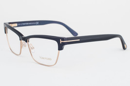 Tom Ford 5364 005 Black Gold Eyeglasses TF5364 005 - $208.05