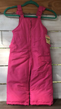 NWT OshKosh B ‘Gosh 3T Snow Pile Ski Bib Pants Toddler Baby Pink Suit Kids as is - £21.15 GBP