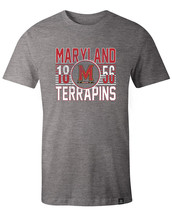 Maryland Terrapins T-Shirt Size Small Image One NCAA Grey - £4.63 GBP