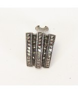 Sterling Silver Clip Earring 16.9mm x 13.4mm x 3.1mm ONE Earring Only - $8.81
