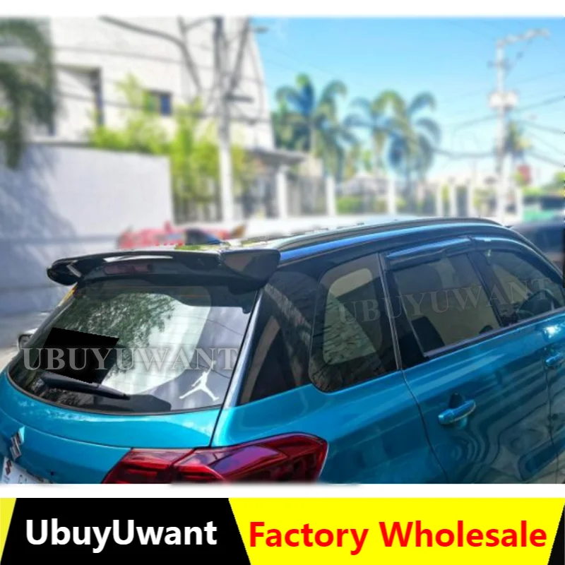 CAR WING SPOILER For Suzuki Vitara Universal Lip Spoiler ABS Plastic Carbon - $69.68+