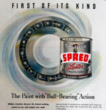 1947 Glidden Spred Luster Paint Advertisement Household Painting Vintage... - $559.01 MXN