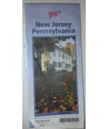 AAA - New Jersey Pennsylvania map - 2000 - $7.95