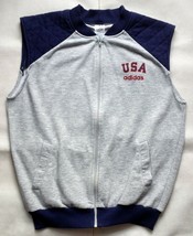Vintage ADIDAS USA sleeveless jacket size M - $39.00