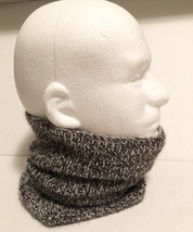 Pure Alpaca Knitted Neck Gaiter, Made From Undyed Alpaca Yarn, 12 Inches... - $40.00