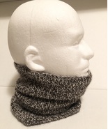 Pure Alpaca Knitted Neck Gaiter, Made From Undyed Alpaca Yarn, 12 Inches... - $40.00