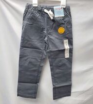 Cat & Jack Boy's Size 4T  Straight Leg Pull On Woven Pants, Gray image 2