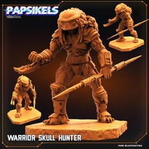 3D Printed Papsikels Cyberpunk Sci-Fi Warrior Skull Hunter - 28mm 32mm - $123.26 MXN+