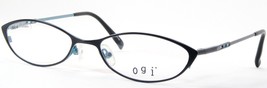 Ogi Mod 3057 685 Black /BLUE Eyeglasses Glasses Metal Frame 49-17-135mm (Notes) - £31.07 GBP