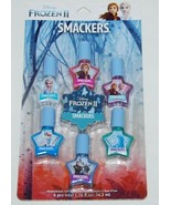 Disney Frozen 2 Smackers 6 Piece Nail Polish Gift Set 1.16 oz Each Water... - $4.41