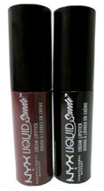NYX Liquid Suede Cream Lipstick Mini Duo Oh Put it On &amp; Vintage UNSEALED  - £3.93 GBP