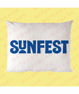 SUNFEST MUSIC FESTIVAL 2024 Pillow Case - $36.07 CAD