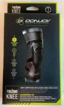 NEW DJO DP151KB05-BLK-S-L DonJoy TRIZONE Black SMALL Left Knee Brace Sleeve - $75.19