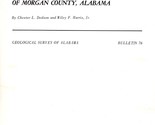 Geology and Ground-Water Resources of Morgan County, Alabama - $12.99