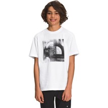 The North Face Boys Graphic Tee NF0A7WPSFN41 Never Stop Exploring White ... - £23.59 GBP