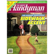 The Family Handyman Magazine DIY Projects Weekend Sidewalk Accent Septem... - £5.13 GBP