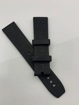 For breitling 24mm Black High Quality Rubber Strap Without buckle For  W... - $23.23