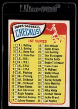 1965 Topps #508a Checklist 507-598 CL large print on front VG-B106R1 - £31.65 GBP