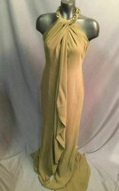 Carmen Marc Olive Green Maxic Dress Size 2-
show original title

Origina... - $112.27