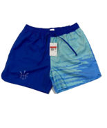 New Nike Men&#39;s 5&quot;  Swim Trunks Blue Multi L - $54.14 CAD