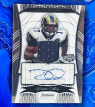 2009 Bowman Sterling Football Autographed Game Worn Jersey Donnie Avery Rams 283 - £4.04 GBP