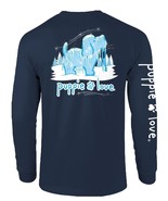 New PUPPIE LOVE SNOW Icicles PUP LONG SLEEVE - $28.99