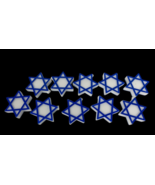 Star of David Blow Molds Set Lot 10 Kurt Adler Vintage Israel String Lights - €33,72 EUR